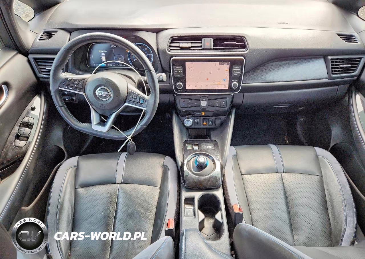 2019 Nissan Leaf Sl Plus VIN:1N4BZ1CP4KC312956 - 8