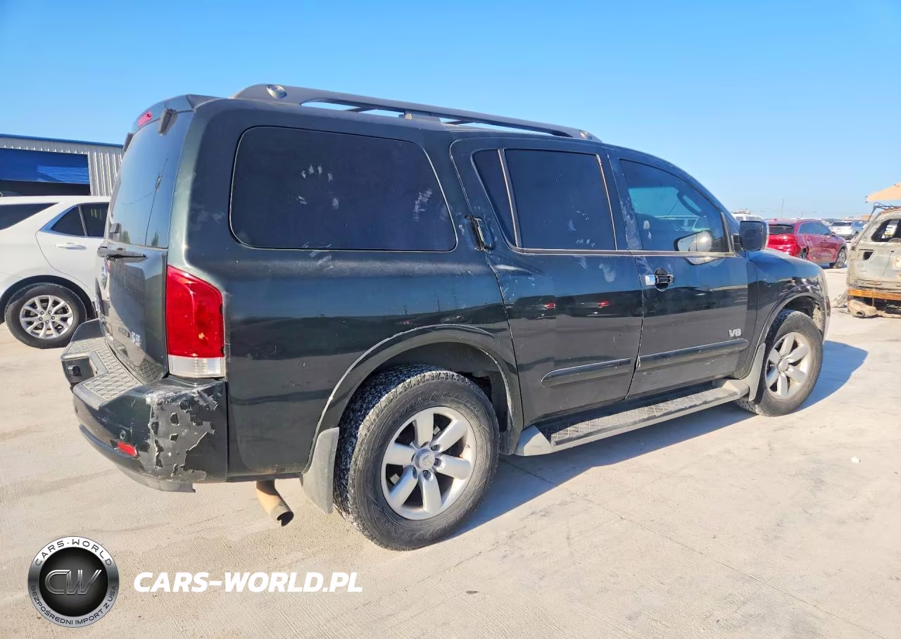 2008 Nissan Armada Se Ffv VIN:5N1BA08D98N626248 - 3