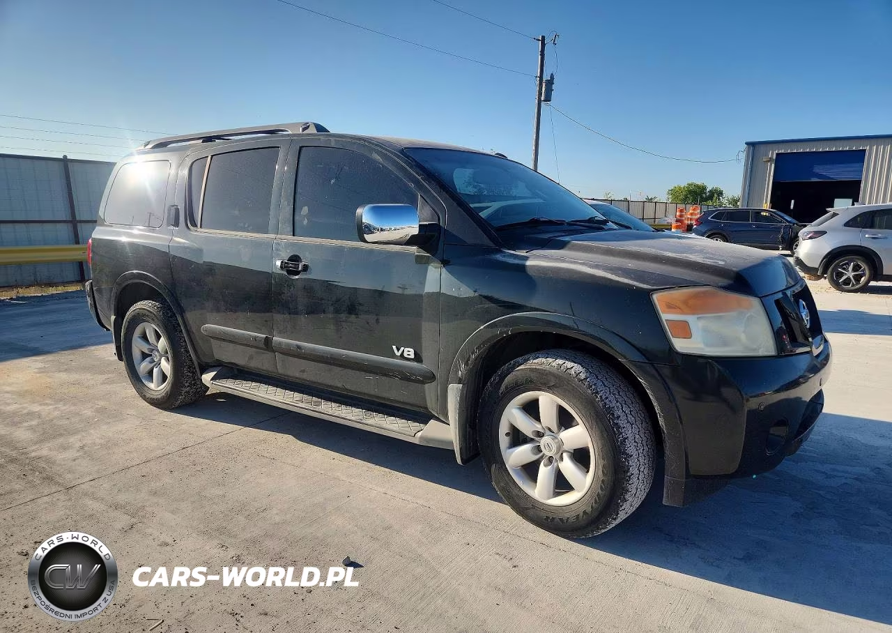 2008 Nissan Armada Se Ffv VIN:5N1BA08D98N626248 - 4