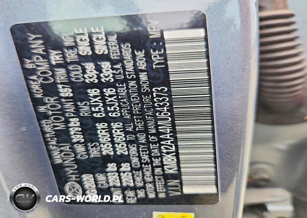2021 Hyundai Kona Se VIN:KM8K12AA4MU643373 - 13