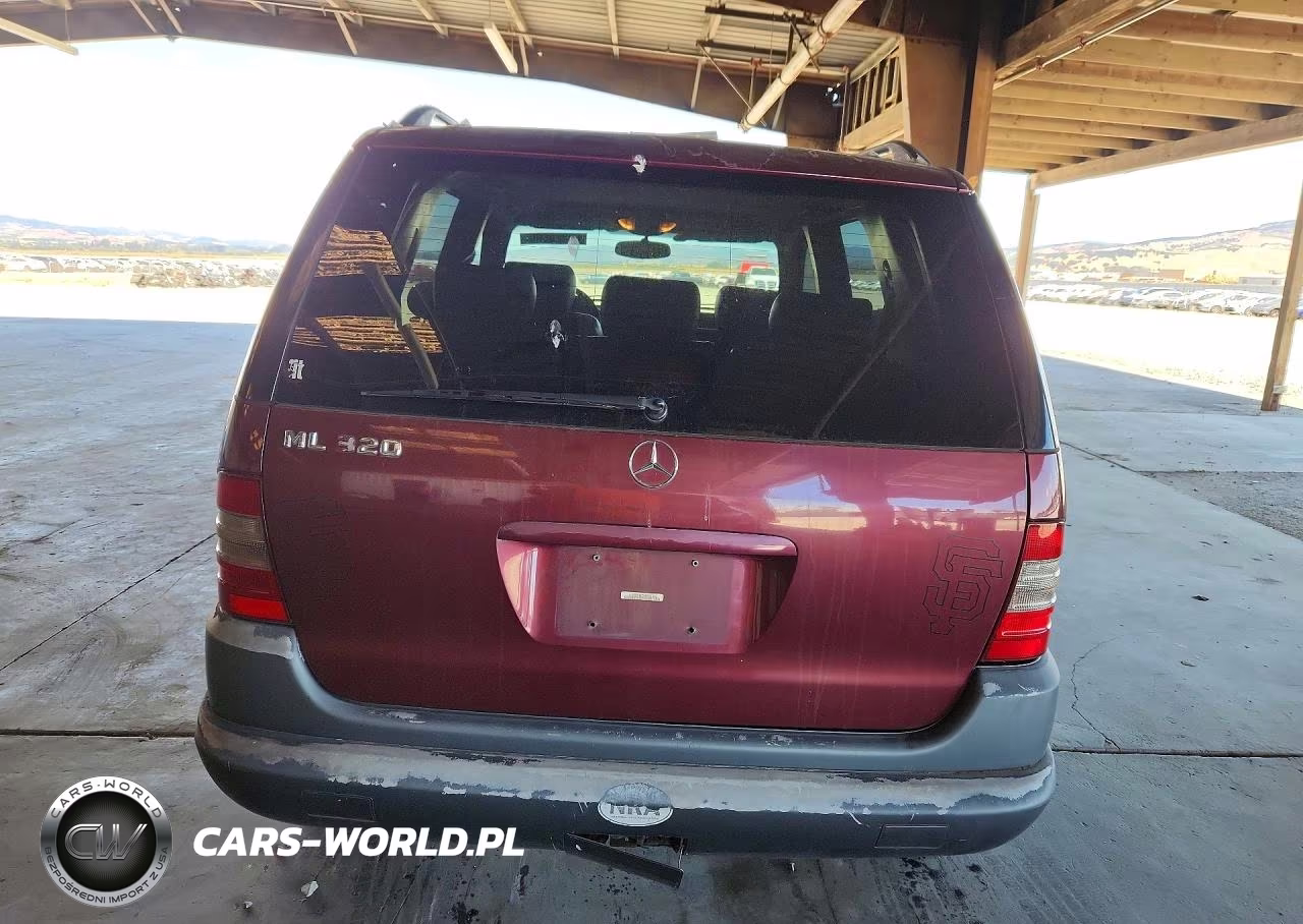 1998 Mercedes-Benz Ml 320 VIN:4JGAB54E5WA031406 - 6
