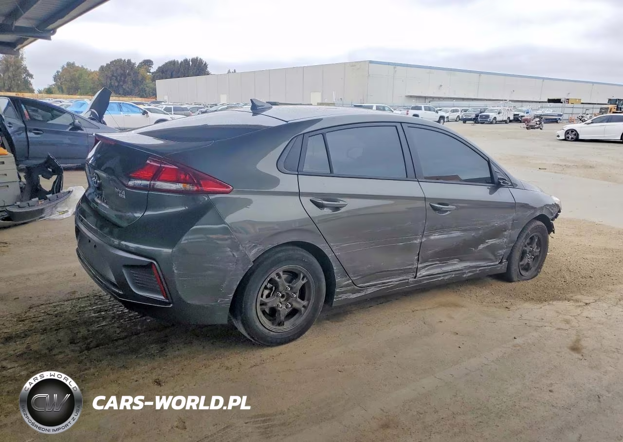2021 Hyundai Ioniq Blue VIN:KMHC65LC2MU257878 - 3