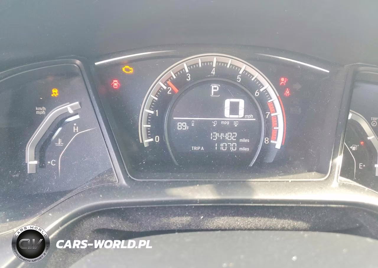 2018 Honda Civic Lx VIN:SHHFK7H28JU413921 - 9