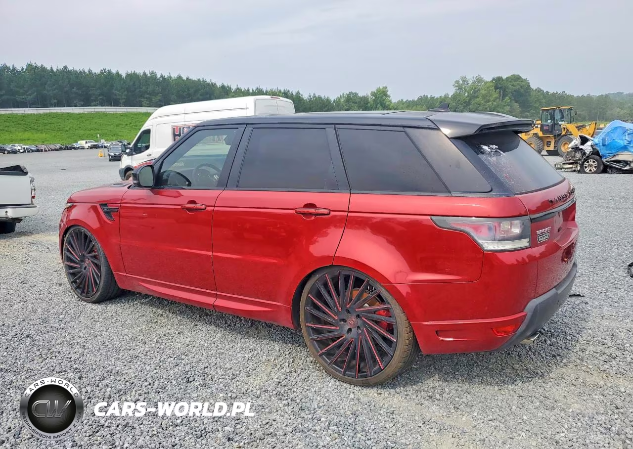 2016 Land Rover Range Rover Sport Hst VIN:SALWS2VF3GA561772 - 2