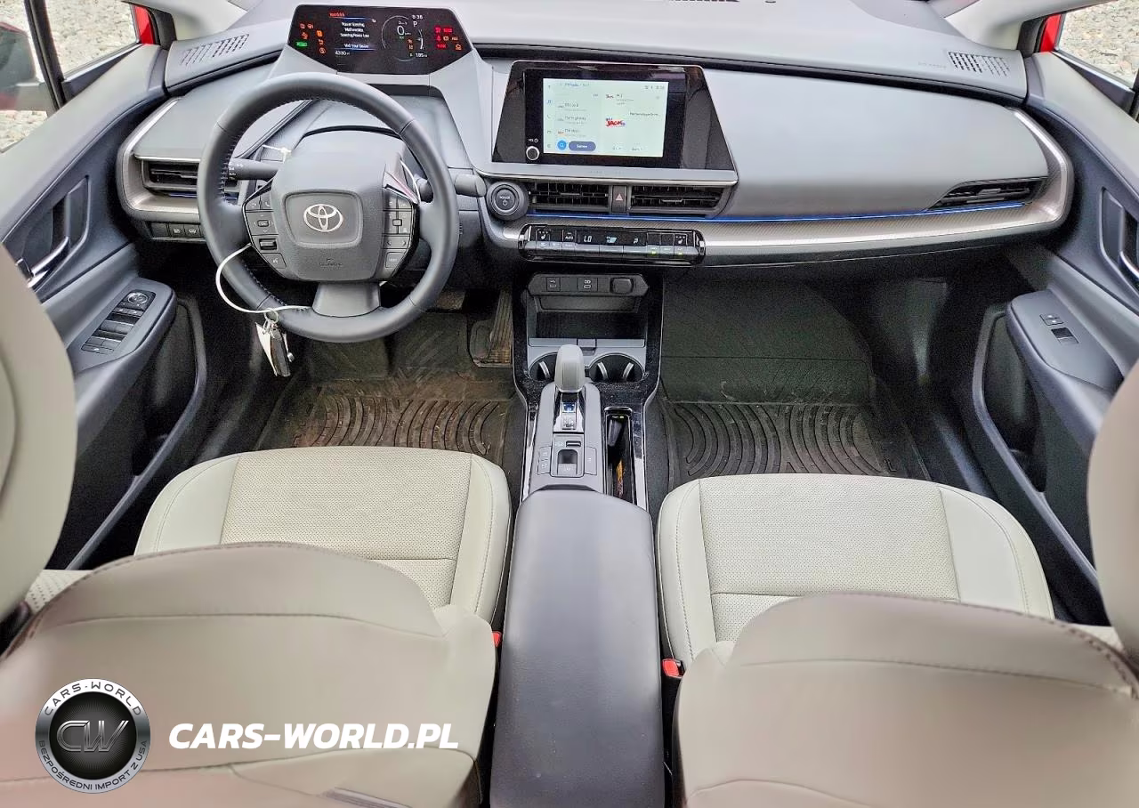2024 Toyota Prius Xle VIN:JTDADABUXR3020735 - 8