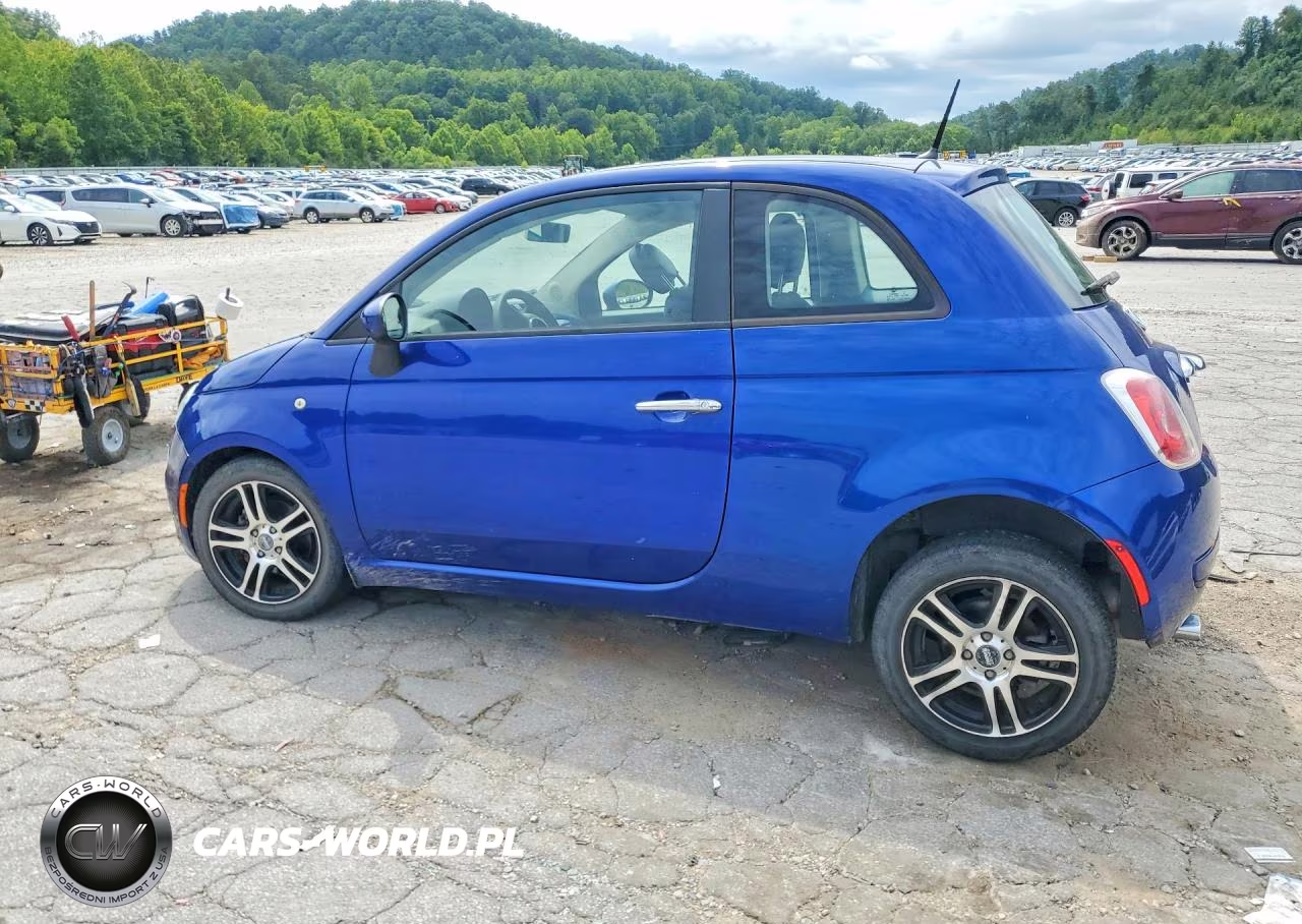2013 Fiat 500 Pop VIN:3C3CFFAR4DT672586 - 2