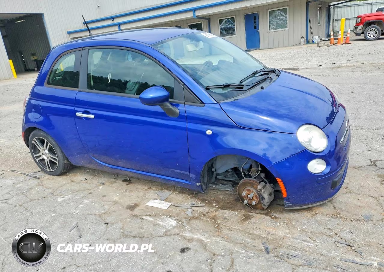 2013 Fiat 500 Pop VIN:3C3CFFAR4DT672586 - 4