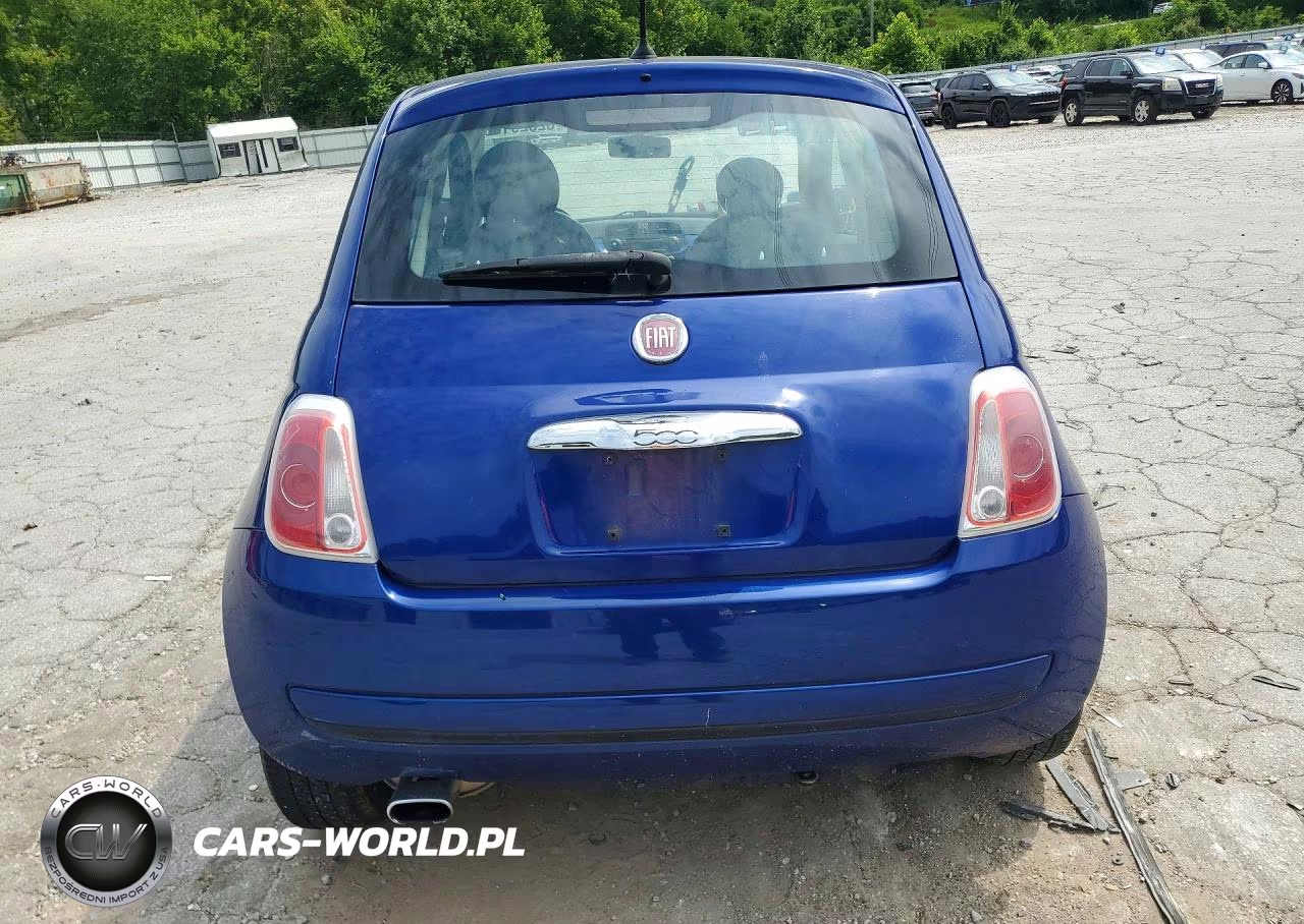 2013 Fiat 500 Pop VIN:3C3CFFAR4DT672586 - 6