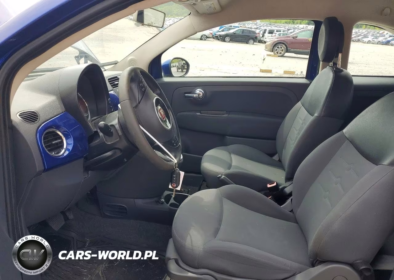 2013 Fiat 500 Pop VIN:3C3CFFAR4DT672586 - 7
