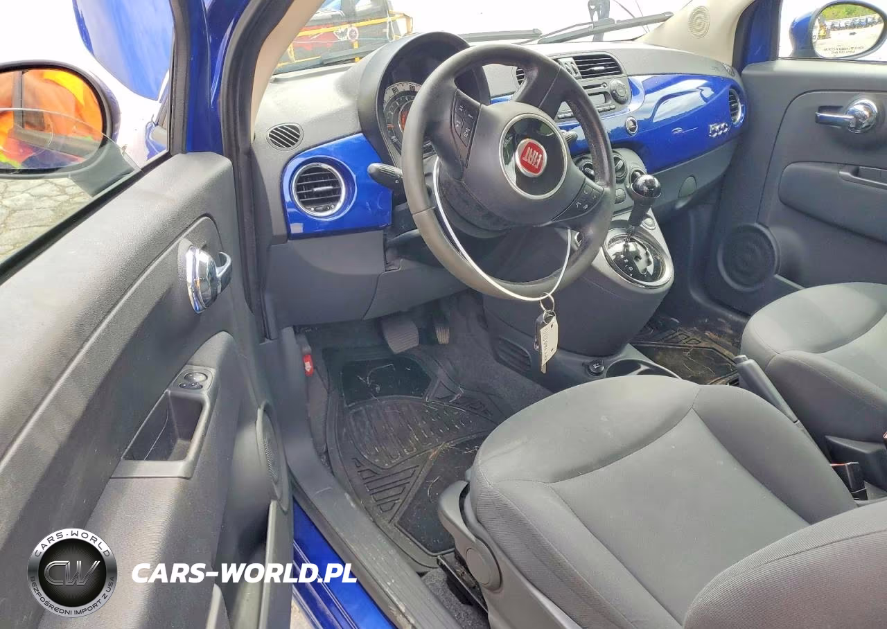 2013 Fiat 500 Pop VIN:3C3CFFAR4DT672586 - 8