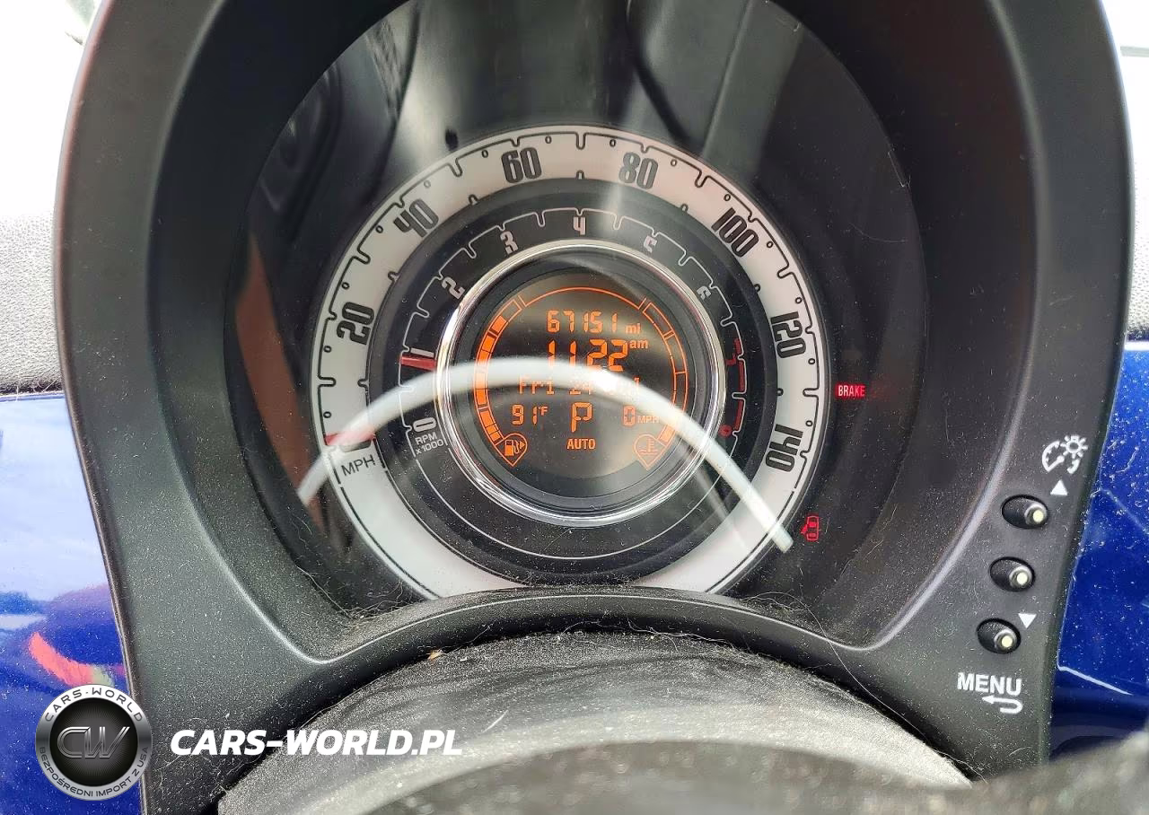 2013 Fiat 500 Pop VIN:3C3CFFAR4DT672586 - 9