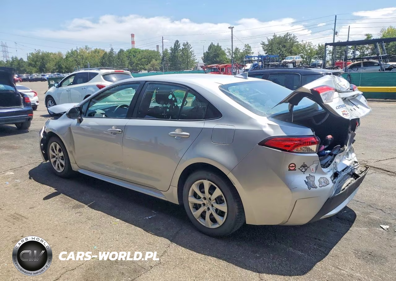 2021 Toyota Corolla Le VIN:5YFEPMAE1MP260972 - 2