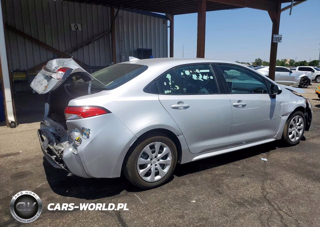 2021 Toyota Corolla Le VIN:5YFEPMAE1MP260972 - 3