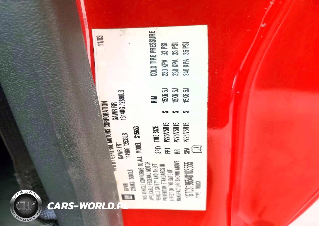 2004 GMC Canyon VIN:1GTCS196548103555 - 12