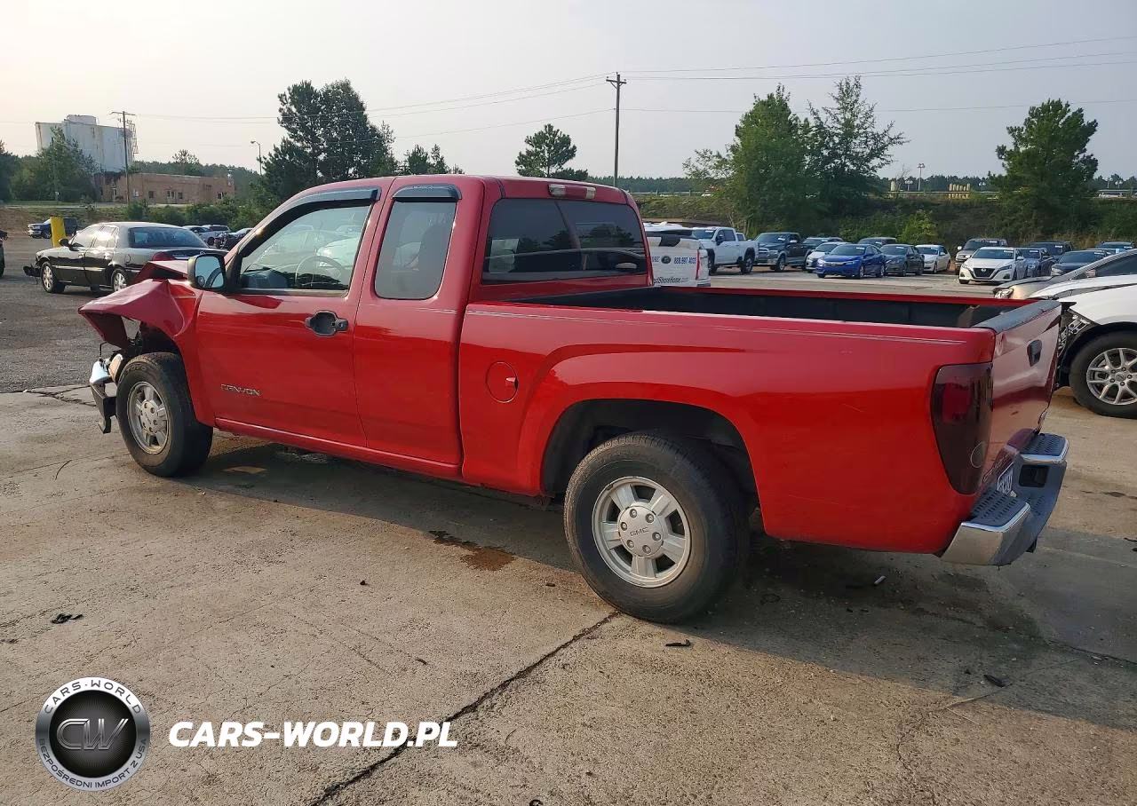 2004 GMC Canyon VIN:1GTCS196548103555 - 2