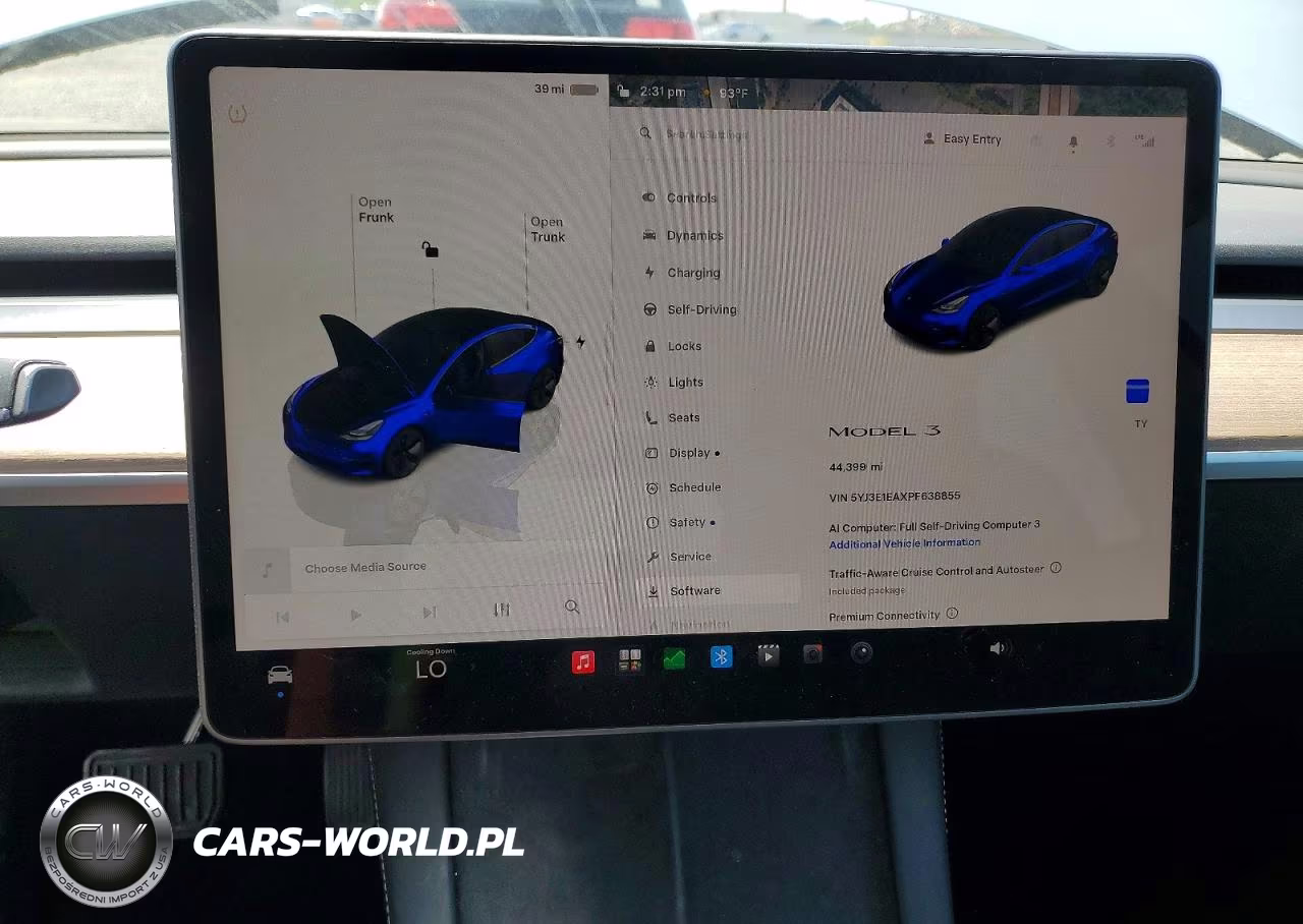 2023 Tesla Model 3 VIN:5YJ3E1EAXPF638855 - 9