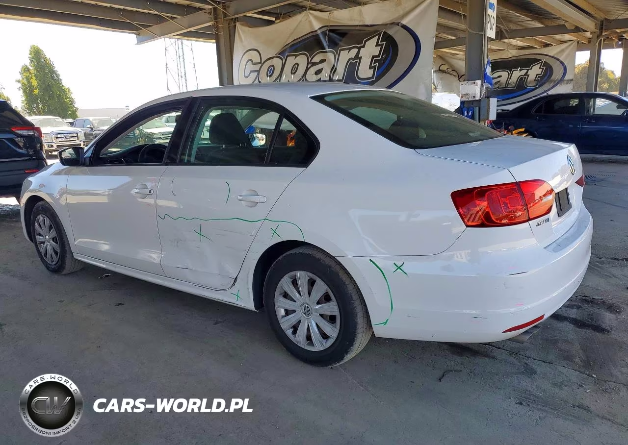 2011 Volkswagen Jetta Base VIN:3VW2K7AJ2BM374464 - 2