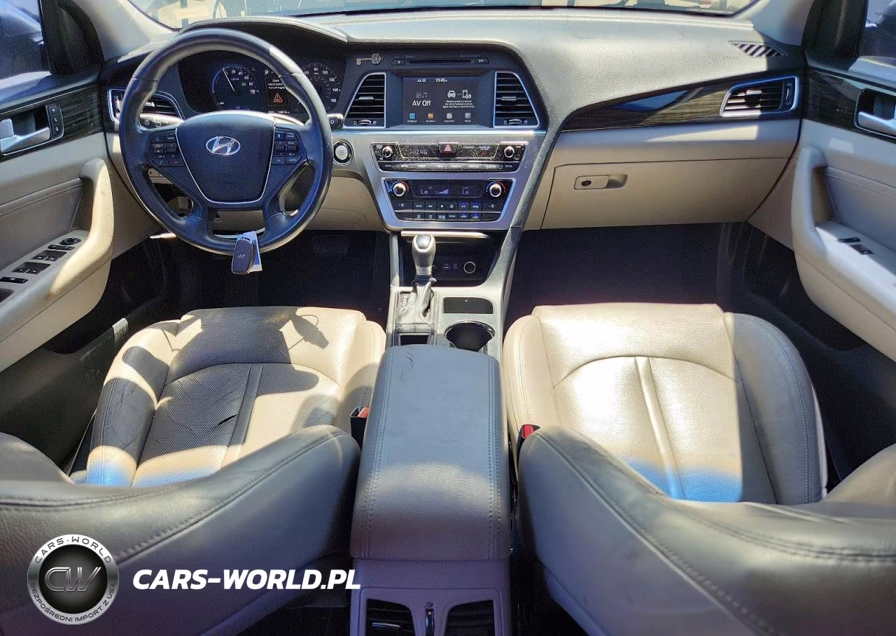 2017 Hyundai Sonata Hybrid Limited VIN:KMHE34L3XHA069211 - 8