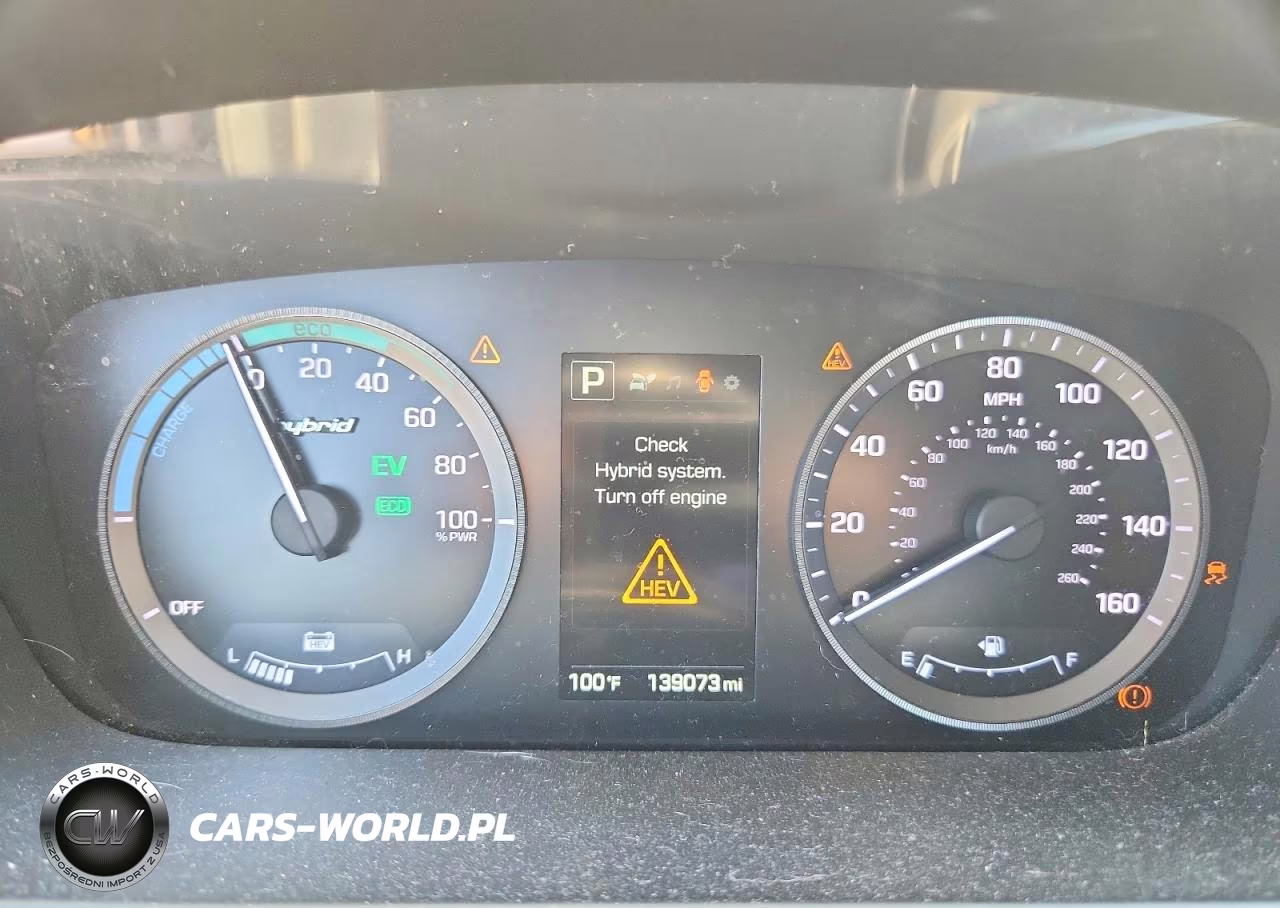 2017 Hyundai Sonata Hybrid Limited VIN:KMHE34L3XHA069211 - 9