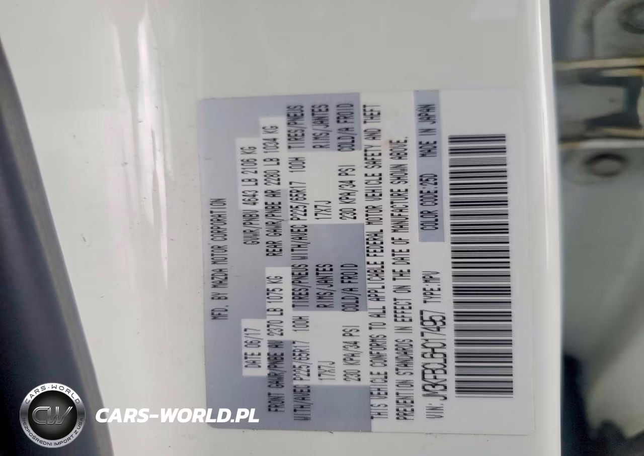 2017 Mazda Cx-5 Touring VIN:JM3KFBCL6H0174957 - 13
