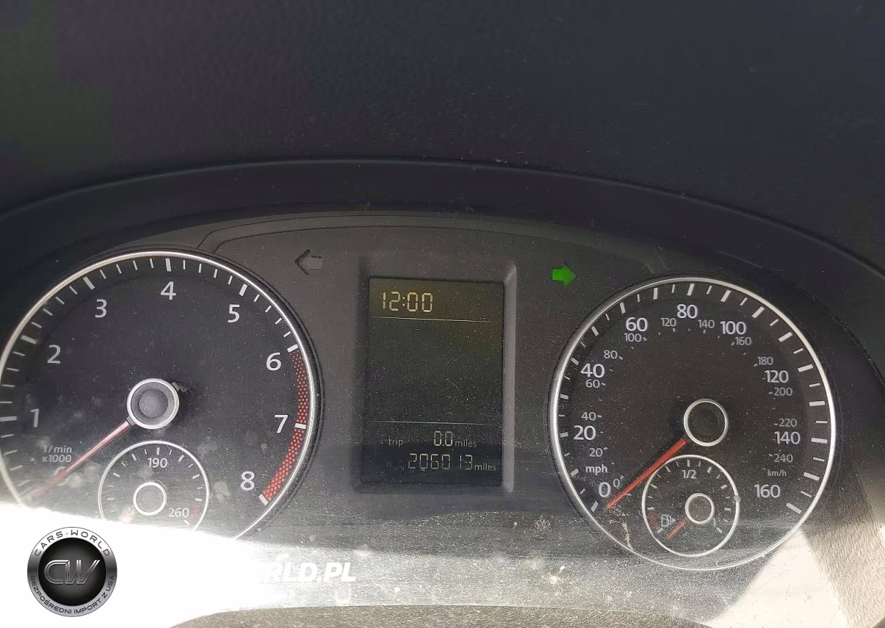 2012 Volkswagen Passat S VIN:1VWAP7A3XCC040278 - 9