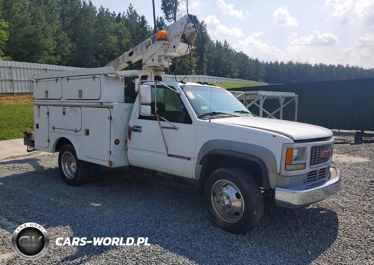 1995 GMC Sierra Bucket Truck VIN:1GDKC34NXSJ527592 - 4