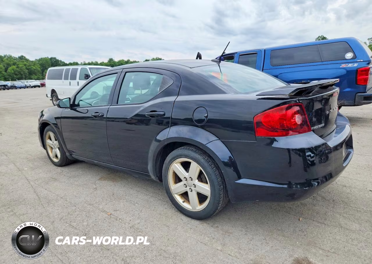 2013 Dodge Avenger Se VIN:1C3CDZAB9DN565687 - 2