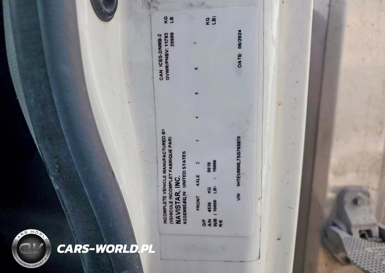 2025 International Mv607 Refrigerated Box Truck VIN:1HTEUMML7SS765870 - 12