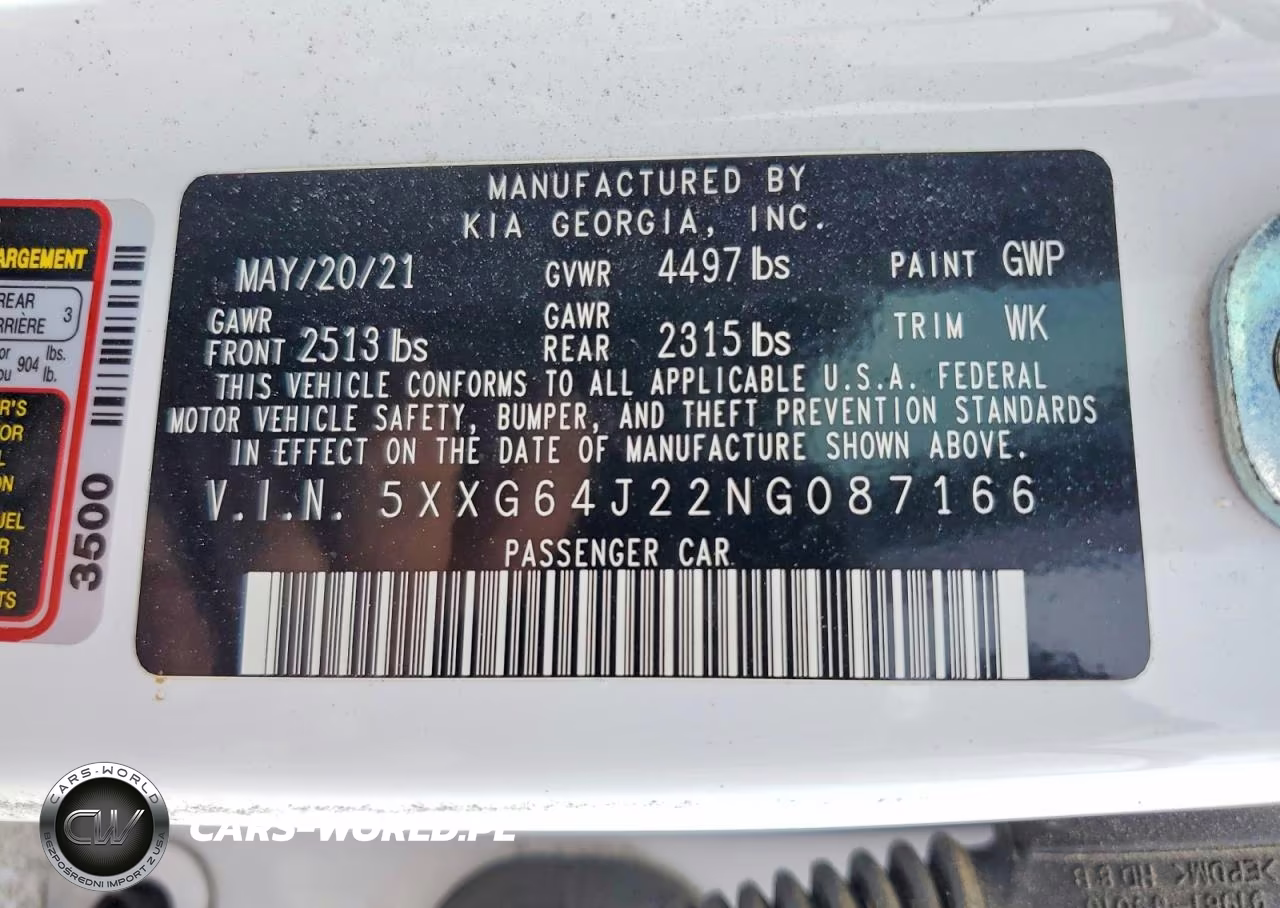 2022 Kia K5 Gt Line VIN:5XXG64J22NG087166 - 12