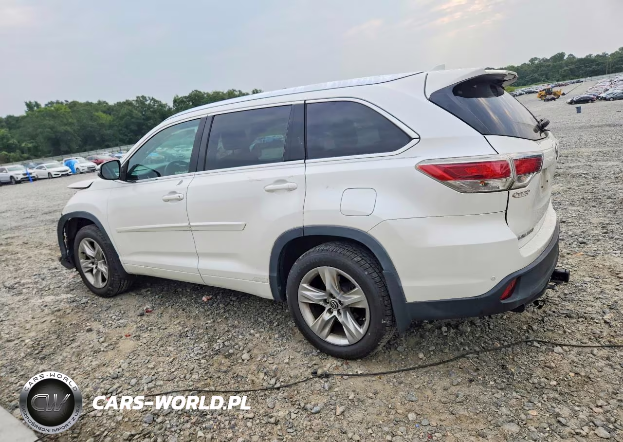 2016 Toyota Highlander Limited VIN:5TDYKRFH3GS144485 - 2