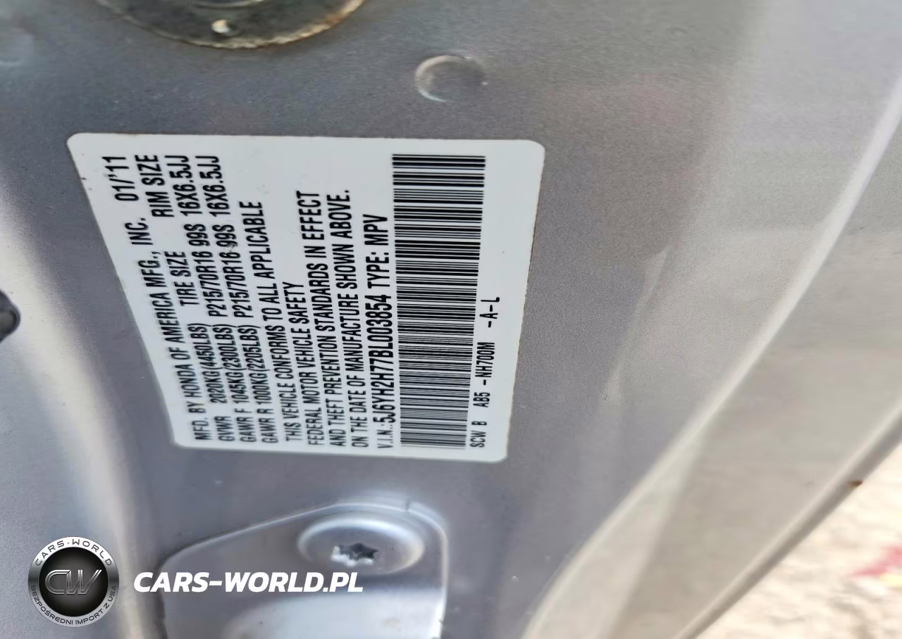2011 Honda Element Ex VIN:5J6YH2H77BL003854 - 13
