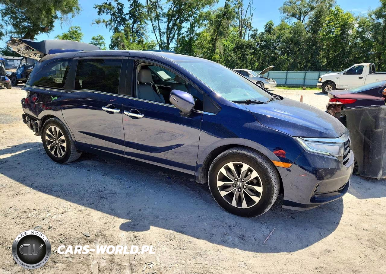 2022 Honda Odyssey Exl VIN:5FNRL6H74NB062691 - 4