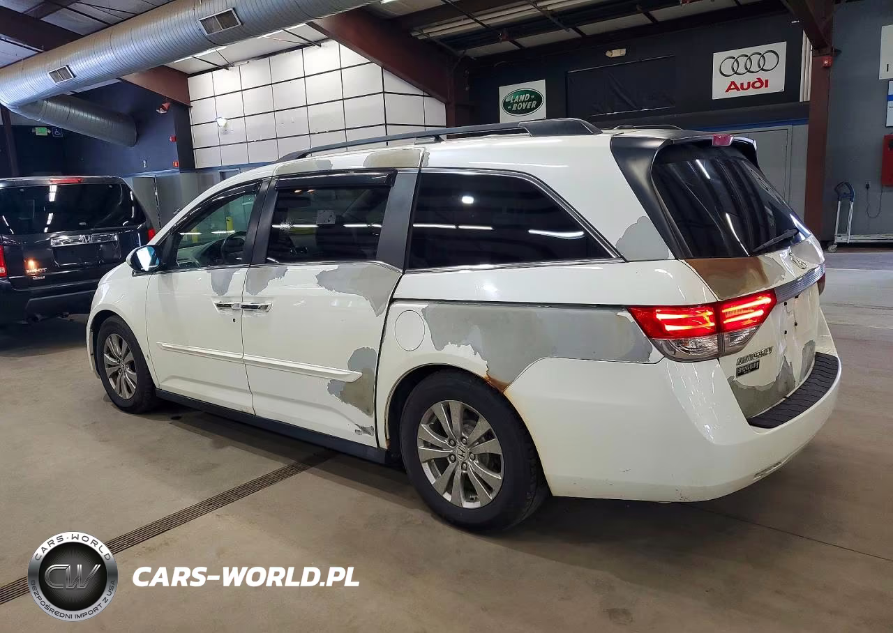 2014 Honda Odyssey Exl VIN:5FNRL5H60EB016695 - 2