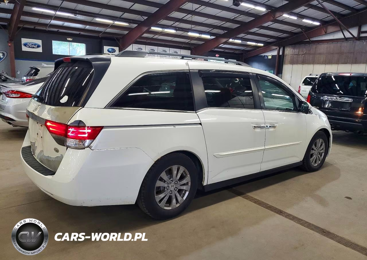 2014 Honda Odyssey Exl VIN:5FNRL5H60EB016695 - 3
