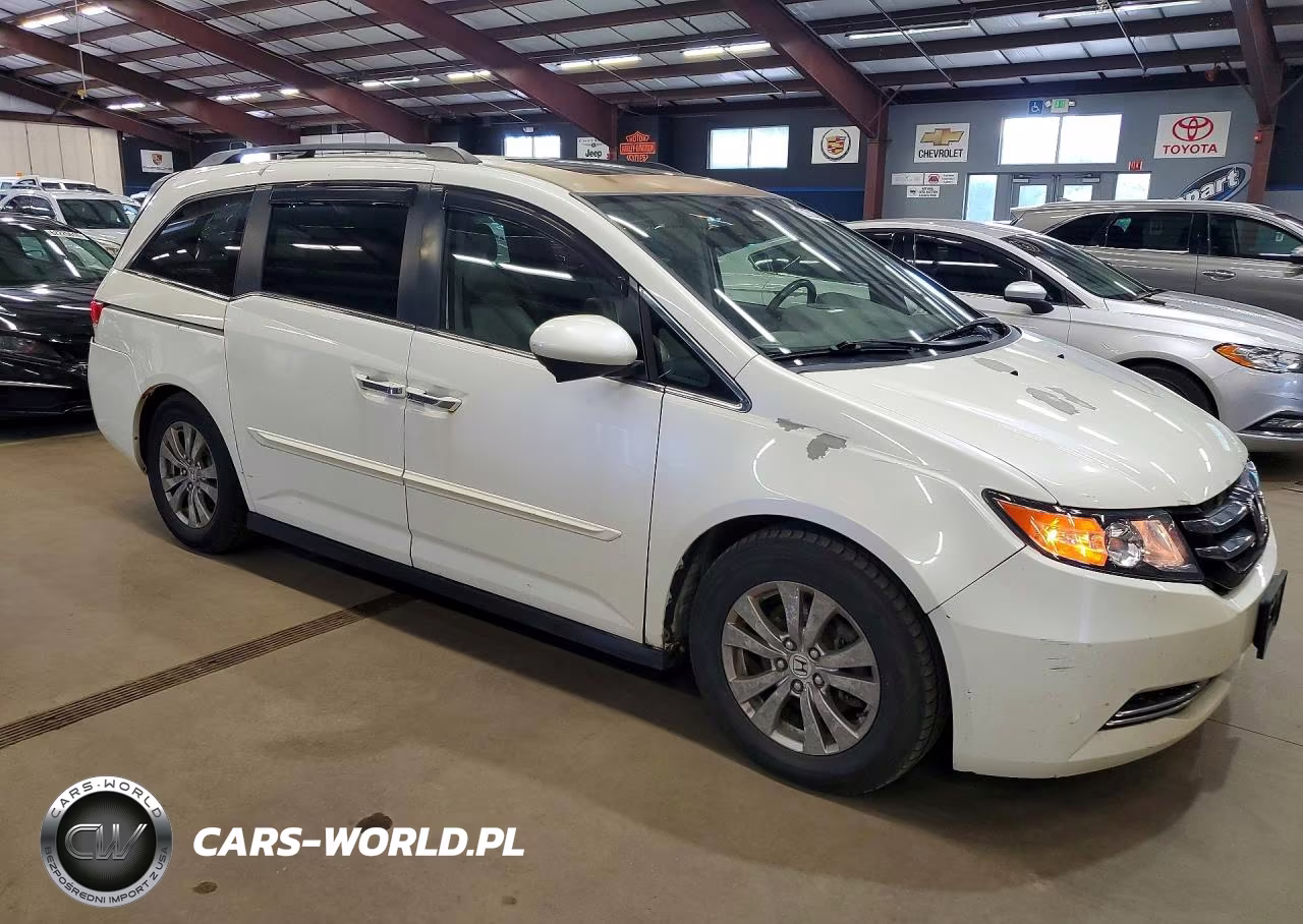 2014 Honda Odyssey Exl VIN:5FNRL5H60EB016695 - 4