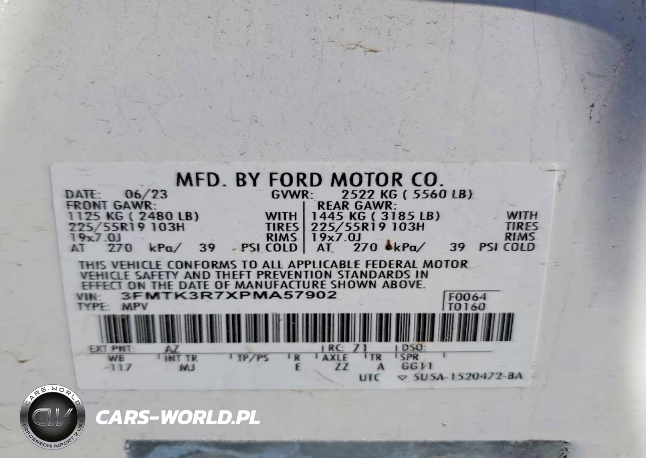 2023 Ford Mustang Mach-E Premium VIN:3FMTK3R7XPMA57902 - 13
