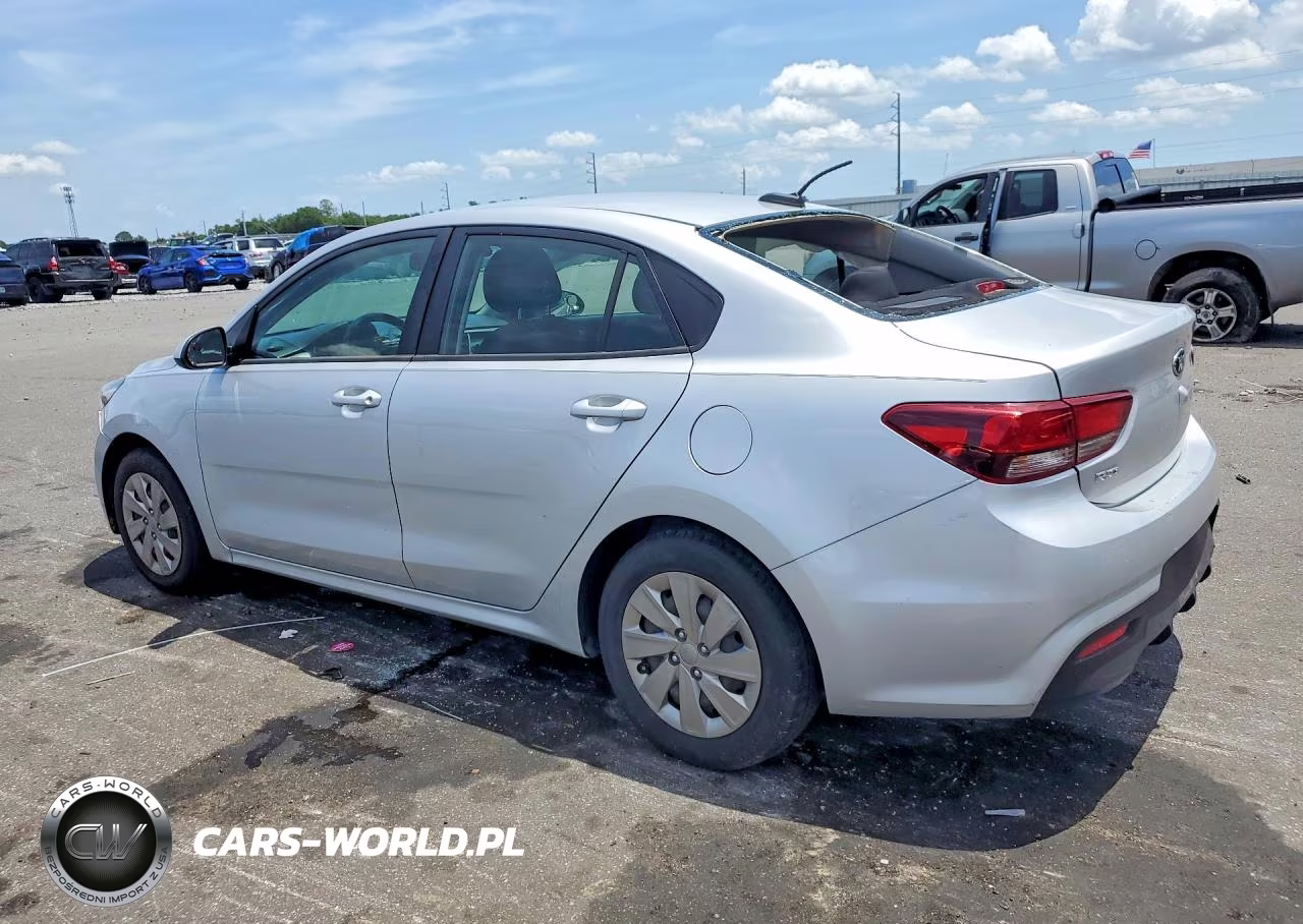 2020 Kia Rio Lx VIN:3KPA24AD4LE326967 - 2