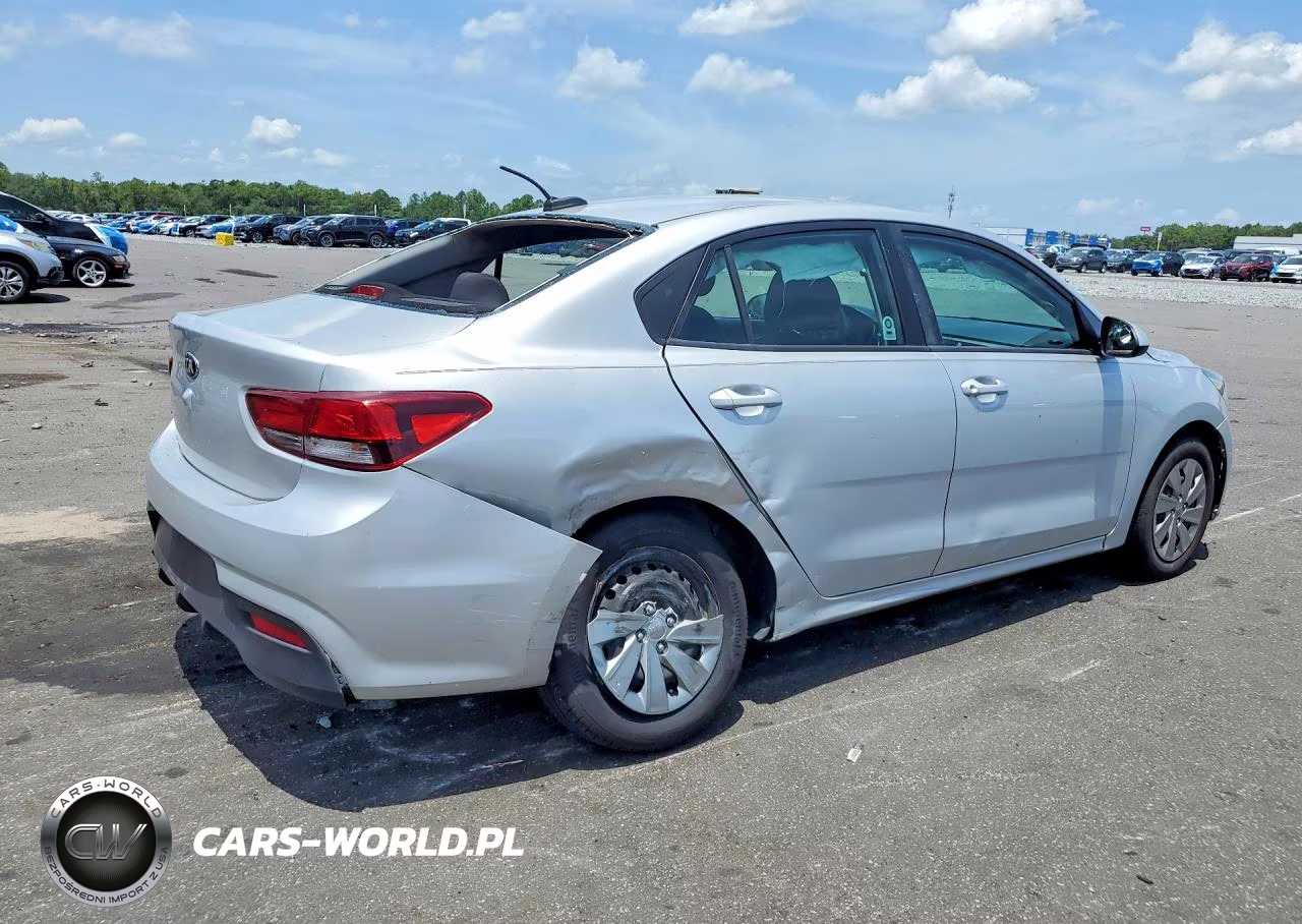 2020 Kia Rio Lx VIN:3KPA24AD4LE326967 - 3
