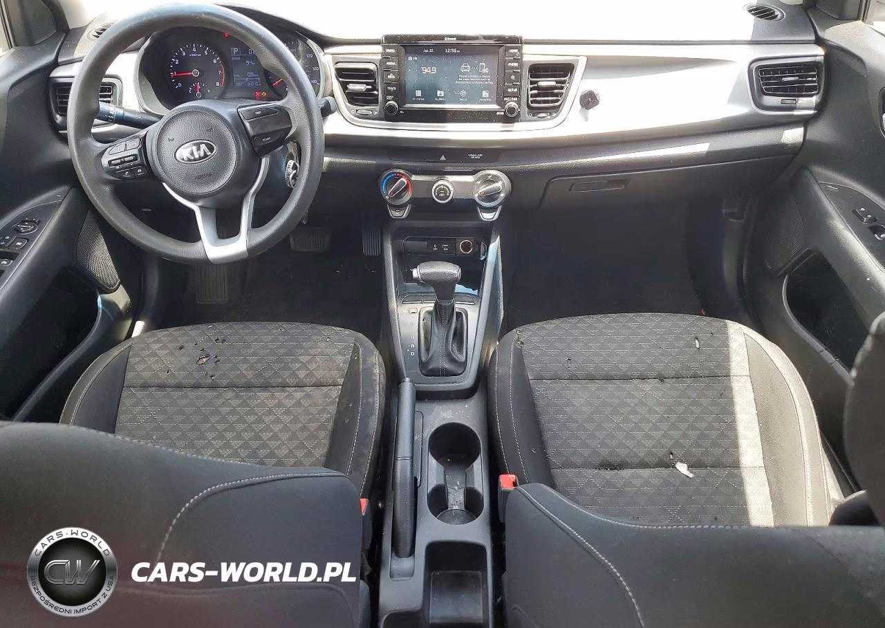 2020 Kia Rio Lx VIN:3KPA24AD4LE326967 - 8
