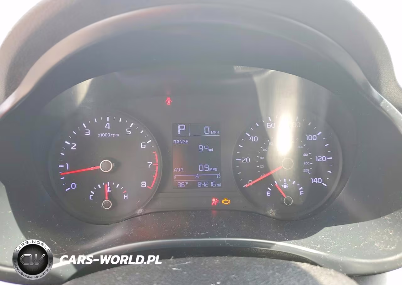 2020 Kia Rio Lx VIN:3KPA24AD4LE326967 - 9