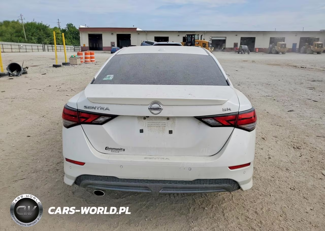2021 Nissan Sentra Sr VIN:3N1AB8DV3MY322052 - 6