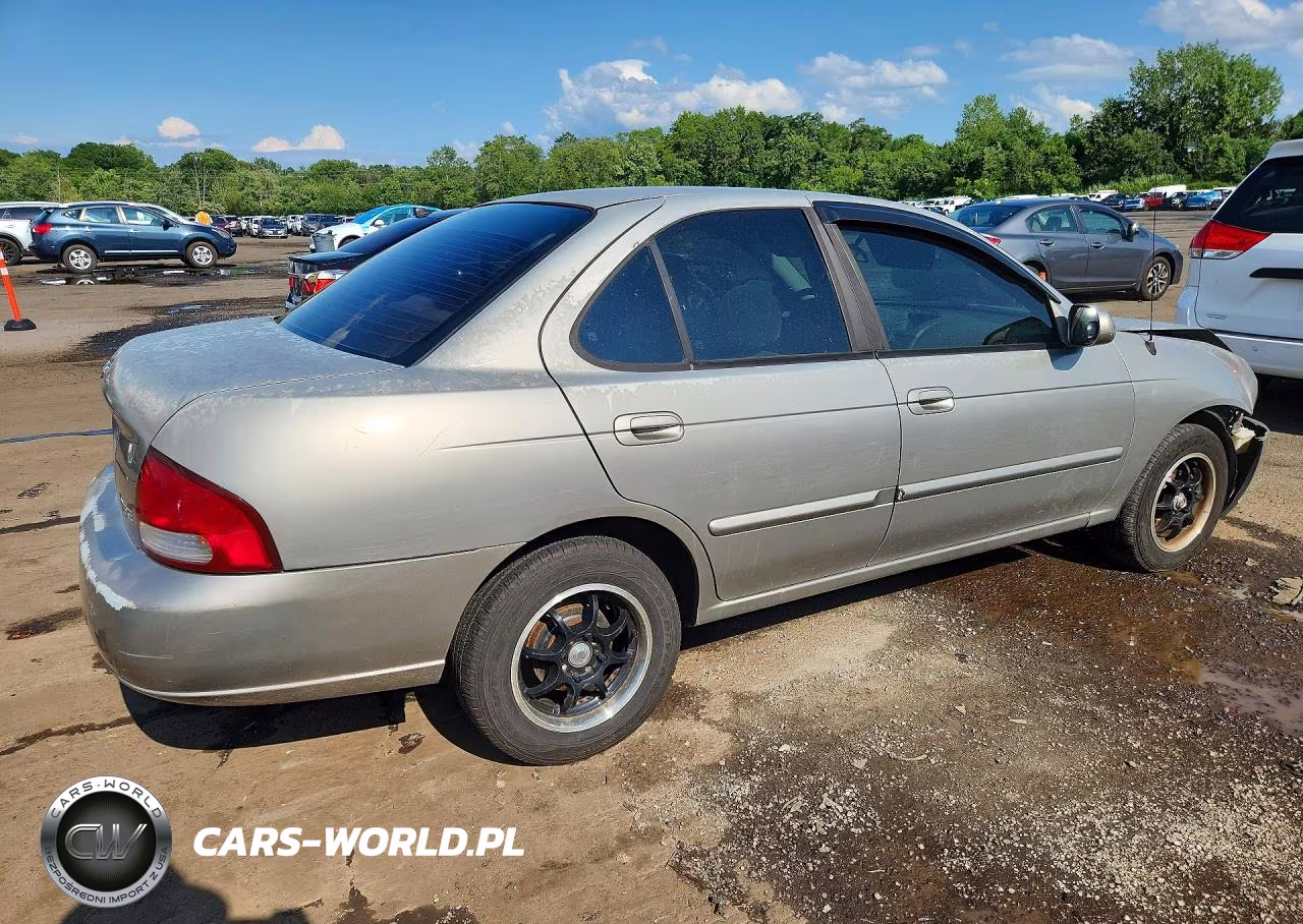 2001 Nissan Sentra Xe VIN:3N1CB51D01L499136 - 3
