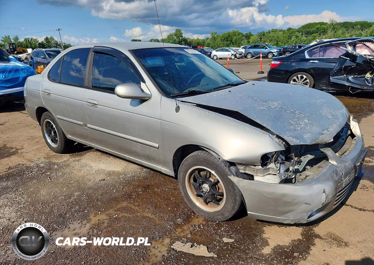 2001 Nissan Sentra Xe VIN:3N1CB51D01L499136 - 4