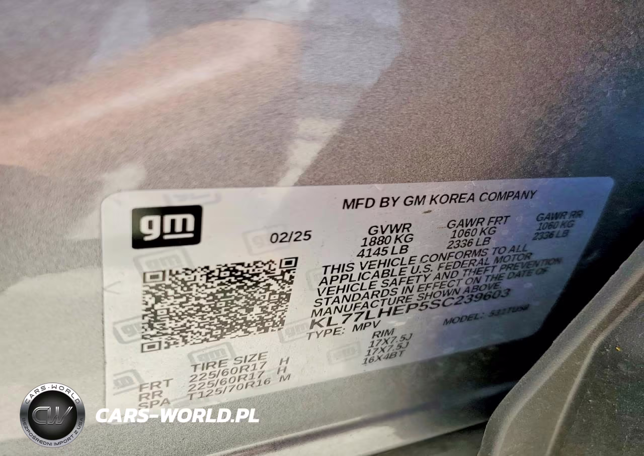 2025 Chevrolet Trax 1Lt VIN:KL77LHEP5SC239603 - 13