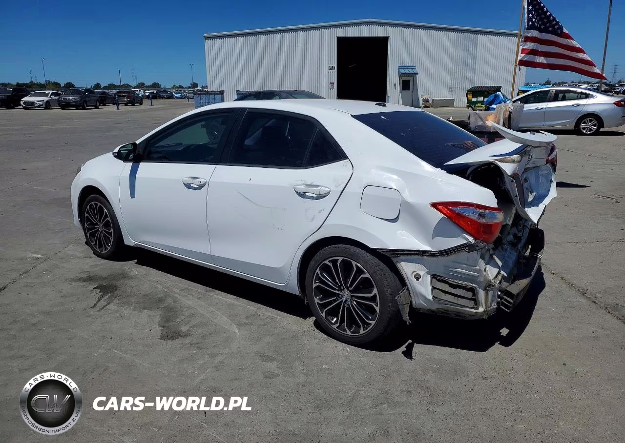 2015 Toyota Corolla S Plus VIN:5YFBURHE0FP178653 - 2