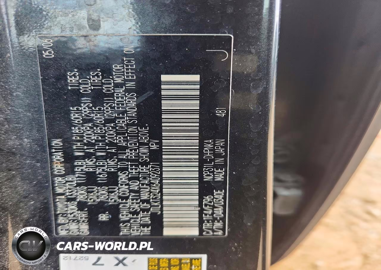 2006 Toyota Scion Xb VIN:JTLKT324X64092371 - 13