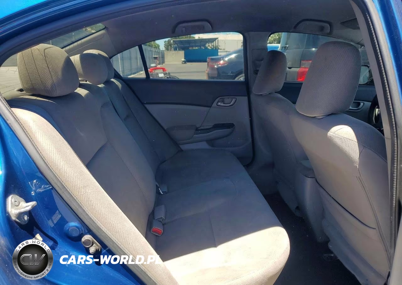 2012 Honda Civic Lx VIN:19XFB2F53CE075130 - 10