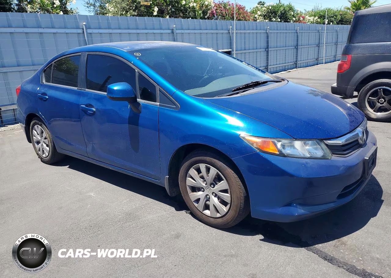 2012 Honda Civic Lx VIN:19XFB2F53CE075130 - 4