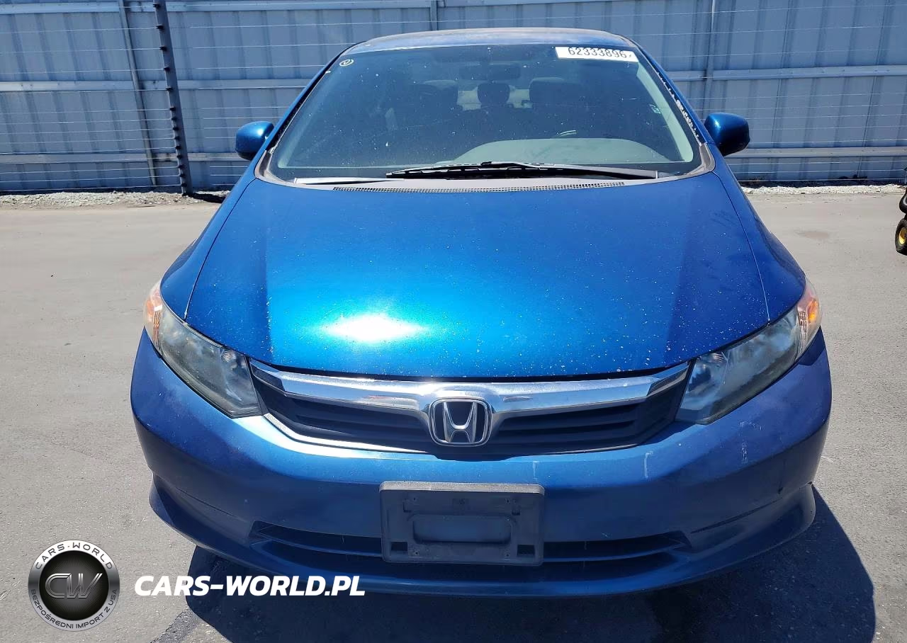 2012 Honda Civic Lx VIN:19XFB2F53CE075130 - 5