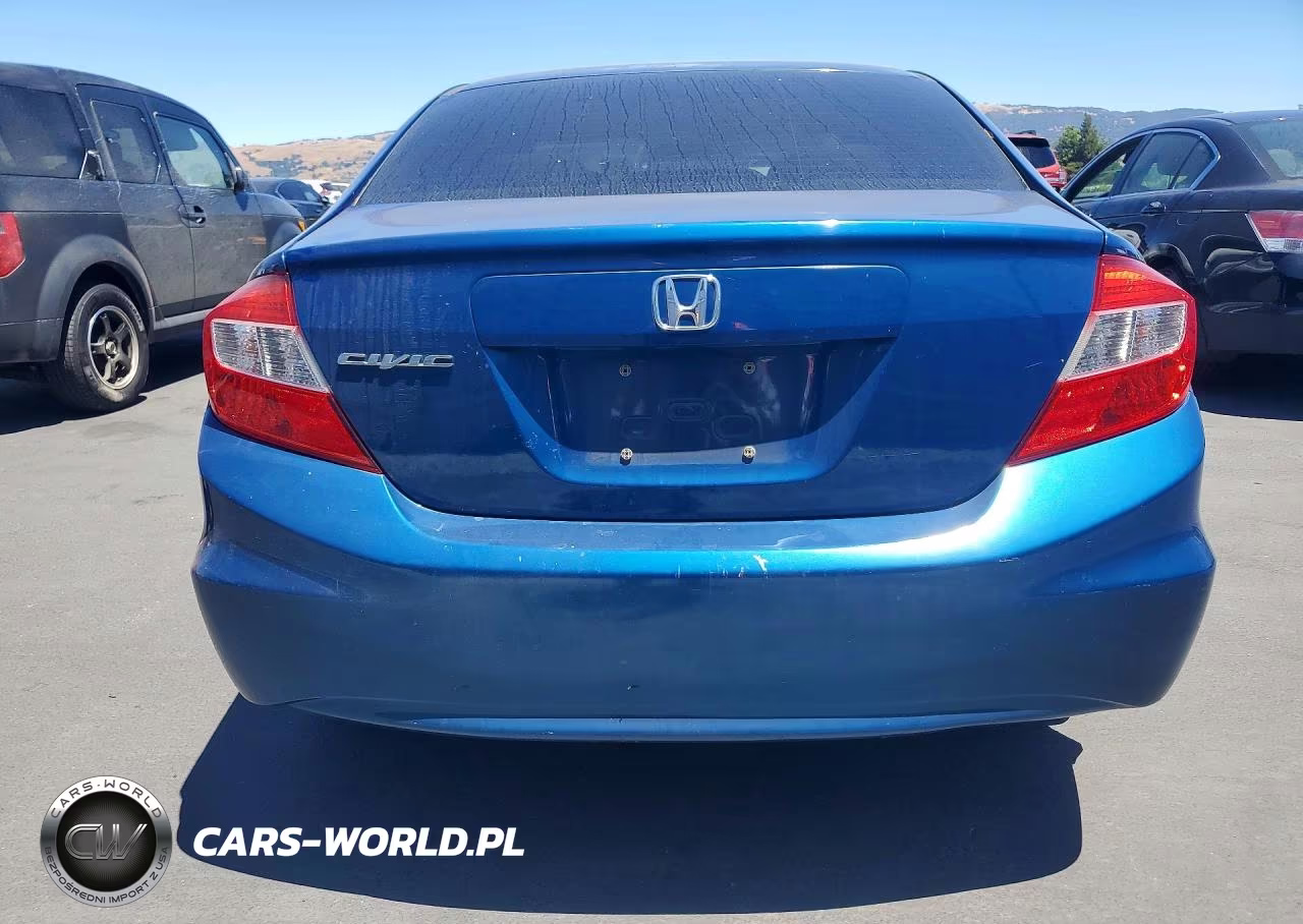 2012 Honda Civic Lx VIN:19XFB2F53CE075130 - 6